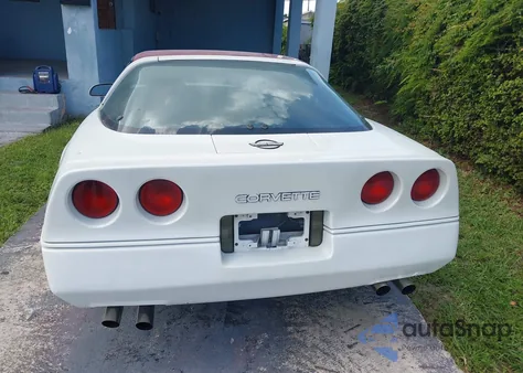 1985 Chevrolet Corvette from USA, damaged, VIN 1G1YY0787F5124214